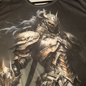 Dark Fantasy Armor Men's Graphic T-Shirt